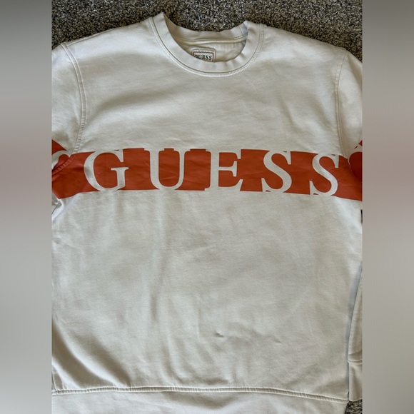 5/$25 Guess NWOT men’s slim fit crewneck sweatshirt size large - Picture 2 of 10
